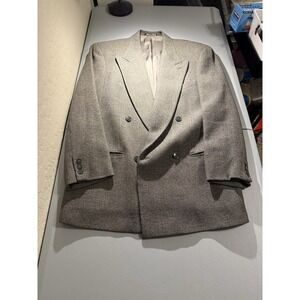 Vintage Mani by Giorgio Armani Double Breasted Sport Coat Blazer Italy 44R